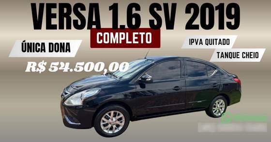 NISSAN VERSA 1.6 16V FLEXSTART SV 4P MANUAL